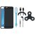 Vivo Y55L Silicon Anti Slip Back Cover with Spinner, Earphones, USB LED Light and USB Cable