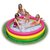 Intex Water tub Inflatable Pool 5ft diameter Baby Bath Seat (Multicolor)