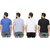 Rico Sordi Men's set of 4 round pocket t-shirt combo(2)