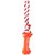 W9 High Quality Combo Of 2 Non-Toxic Knotted Cotton Chew Rope Toy For Puppy (Orange)