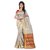 FFashion Women's White Silk saree with Blouse piece(SP-Apex 107 White)