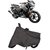 De Autocare Premium Quality Grey Matty Two Wheeler Bike Body Cover For TVS Apache RTR 180