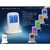 Care 4 ™ Digital LCD Color Changing Table Clock