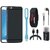 Samsung J7 Max Silicon Slim Fit Back Cover with Memory Card Reader, Digital Watch, Earphones, USB LED Light and USB Cable