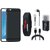 Samsung J7 Prime Soft Silicon Slim Fit Back Cover with Memory Card Reader, Digital Watch, Earphones and USB Cable