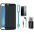 Samsung J7 Prime Premium Quality Cover with Memory Card Reader, Tempered Glass, Earphones and USB LED Light