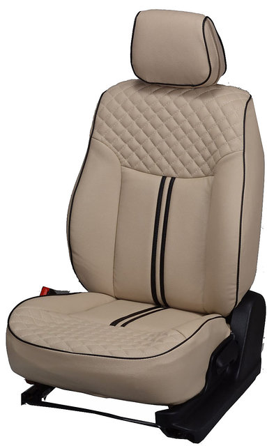 Pegasus Premium Brown Leather Car Seat Cover