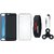 Vivo V7 Plus Silicon Slim Fit Back Cover with Spinner, Silicon Back Cover, Digital Watch and Earphones
