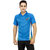 T-10 Sports Men'S Blue Half Sleeve T-Shirts