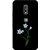 Moto G4 Plus, Orchid Flowers White Black Slim Fit Hard Case Cover/Back Cover for Moto G Plus 4th Gen/Moto G4 Plus