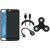 Samsung J7 Max Silicon Anti Slip Back Cover with Spinner, OTG Cable and USB Cable
