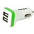 Digitek dual USB car charger DMC-009(Colour-White)