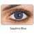 i-look Spire Blue Colour Monthly(Zero Power) Contact Lens