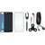 Oppo A37 Silicon Slim Fit Back Cover with Spinner, Silicon Back Cover, Selfie Stick, Digtal Watch, Earphones and OTG Cable