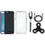 Samsung C9 Pro Silicon Slim Fit Back Cover with Spinner, Silicon Back Cover, Selfie Stick and AUX Cable