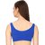 Hothy Women's Non-Padded Sports Bra (Cyan,Blue  Beige Pack Of 3)