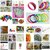 76 items Silk thread jewellery making kit with instruction book