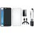 Motorola Moto C Stylish Back Cover with Memory Card Reader, Silicon Back Cover, Tempered Glass, Earphones and USB Cable