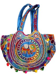 Vrindavan Bazaar A beautiful multicolor boho gypsy bag