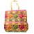 Vrindavan Bazaar A multicolor squire embroidery bag