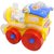 Train Toy With Engine lights, Bump and go action, Funny Loco (Multicolor)  (Red)