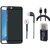 Motorola Moto C Plus Silicon Anti Slip Back Cover with Memory Card Reader, Earphones and USB Cable