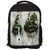 Water Pouring Digitally Printed Laptop Backpack