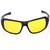 Clear Vision Wraparound Day And Night Driving Glasses Yellow Sunglas