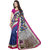 RITI RIWAZ Multicolor Bhagalpuri Silk Self Design Saree With Blouse