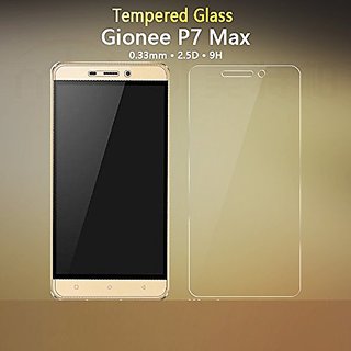 gionee p7 max tempered glass