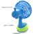 Portable Rechargeable Oscillating USB / Battery Powered Free Angle Adjustment Oscillating USB Fan - Assorted Colours