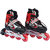 Inline Adjustable Skate,Roller Skating Shoes for kids L Size 9-12years Red