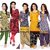 The Four Hundred Women's PolyCotton Printed Free Size Unstitched Regular Wear Kurti Material (Combo pack of 5)