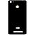 Redmi3s Prime Cover Ultra Thin Back Cover  With Dust Pluggs (Black)