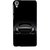 FUSON Designer Back Case Cover For HTC Desire 825 (Road Black White Clouds Beautiful Road Blue Side Mirror)