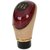 Type R Leather, Plastic Gear Knob Beige For Chevrolet Beat