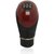 Type R Leather, Plastic Gear Knob Black For Chevrolet Beat
