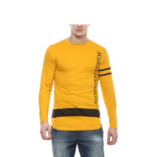 yellow t shirt mens outfit