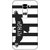 Print Opera Hard Plastic Designer Printed Phone Cover for  Lg K7 Fly high black and white