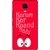 Print Opera Hard Plastic Designer Printed Phone Cover for Gionee M6 Plus Karam kar kand nhi with red background