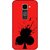 Print Opera Hard Plastic Designer Printed Phone Cover for Lg K10 Black clubs with red background