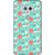 Print Opera Hard Plastic Designer Printed Phone Cover for  Lg V20 Flowers with sea green backgrounds