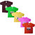 Jisha Boys Tshirt and Plain Capri hosiery cotton (TCCPLAIN) Pack of 5