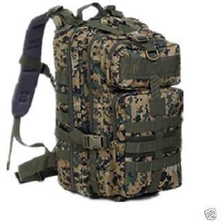 Aeoss Travel Hiking Camping Army Military Backpack Sport Outdoor Bag Free 3in1 Whistle (A257)