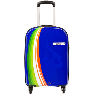 Buy Safari Skipper 55 India Flag Luggage Trolley Bag Blue Online 6650 from ShopClues