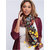 Veronique Brand - Multicolored Printed Georgette Stole/Scarf - 1 Qty-Assorted