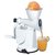 Magikware Popular Plastic Fruit Juicer Ideal Fro Pulpy Fruits [White]