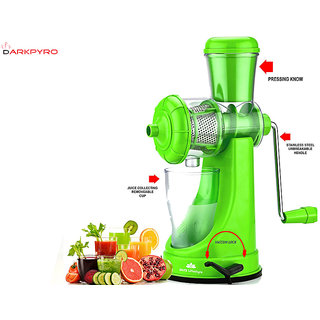 Fruit And Vegetable Plastic Juicer Heavy with Steel Handle