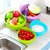 Fresh Plastic Colorful Rinse Fruit Vegetables Basin Wash Rice Sieve Bowl Drainer Kitchen Basket Good Quality