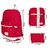 Aeoss Sports Bag Canvas School Bag Backpack College Women's Canvas Outdoors Camping Hiking Waterproof Travel School Bags